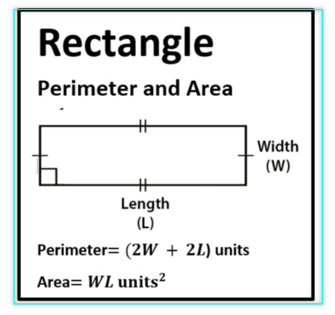 area and perimeter of rectangle in plsql